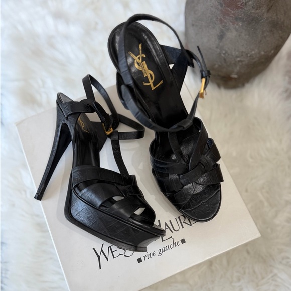 Yves Saint Laurent Shoes - Saint Laurent YSL Tribute Platform